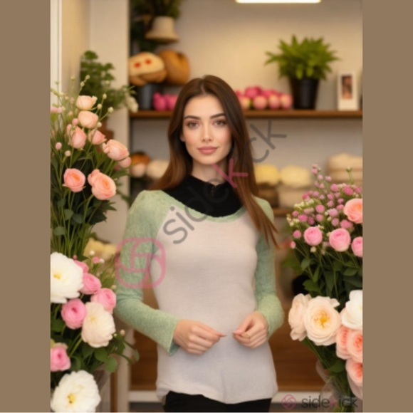 Penelope Project - Floral Lace Long Sleeve - - Picture 2 of 5